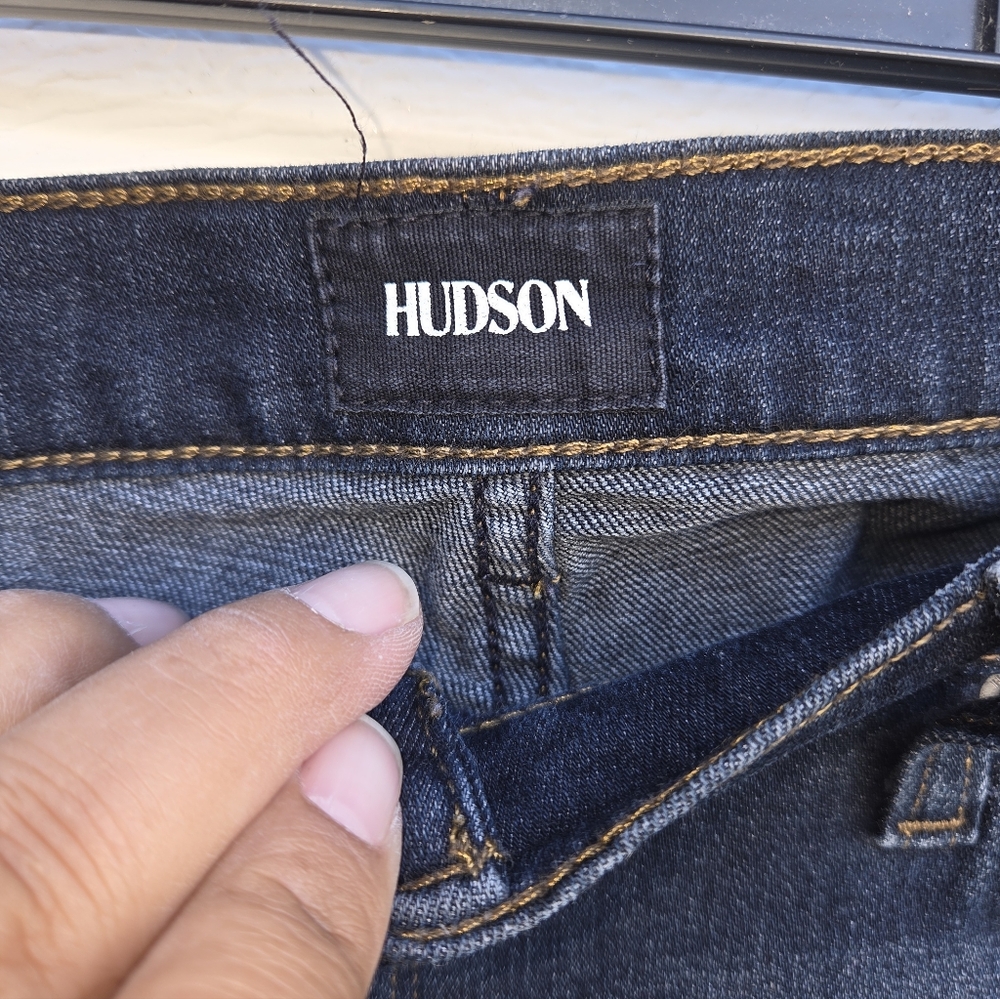 Hudson Women's Dark Blue Jeans - Picture 2 of 8